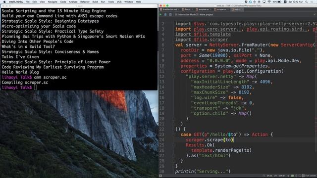 scala.bythebay.io: Li Haoyi, Scala Scripting смотреть онлайн