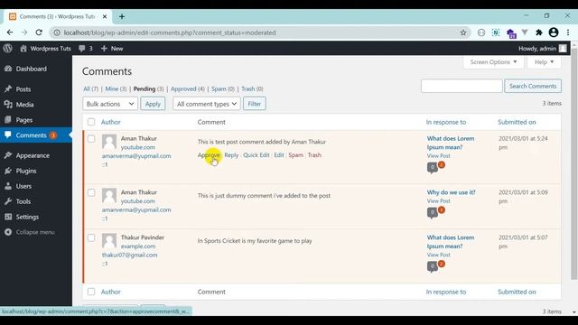 How to Manage Comments in WordPress in Hindi\Urdu смотреть онлайн