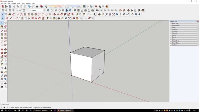 Kurs SketchUp - odc.1 Środowisko i praca z myszą [Kultura pracy] смотреть онлайн