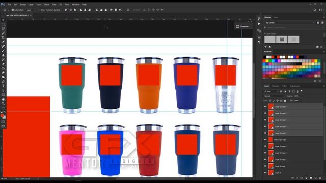 Creating Mockup Templates in Photoshop by GFX Mentor Designer смотреть онлайн