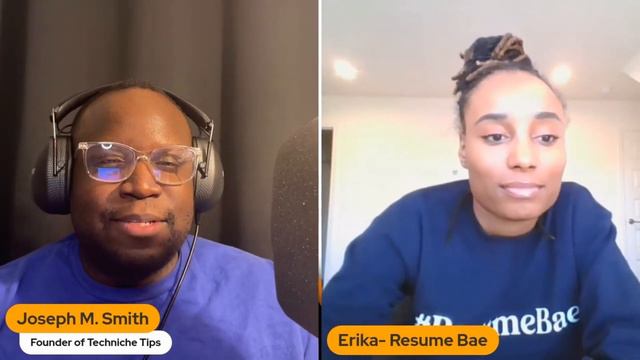 Erika Thomas Shares Resume Essentials! #resumebae #interview смотреть онлайн