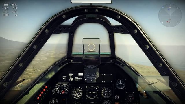 Вылет на Supermarine Spitfire Mk.IX. Ил-2 Штурмовик: Крылатые Хищники. смотреть онлайн