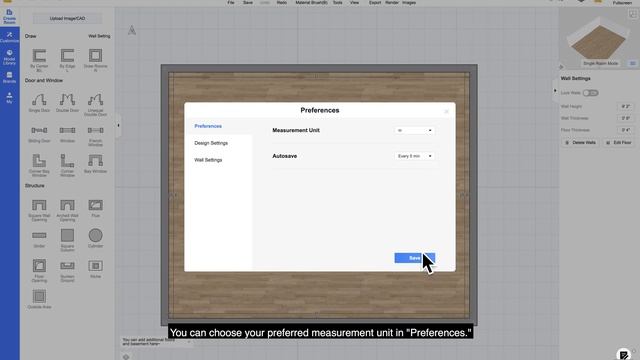 Homestyler Tutorial 24: How to change the measurement unit between inch and meter смотреть онлайн