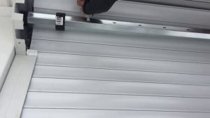 Монтаж рольставен ДорХан на беседку