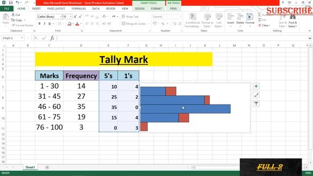 How to create Tally mark ? easy way step by-step... смотреть онлайн