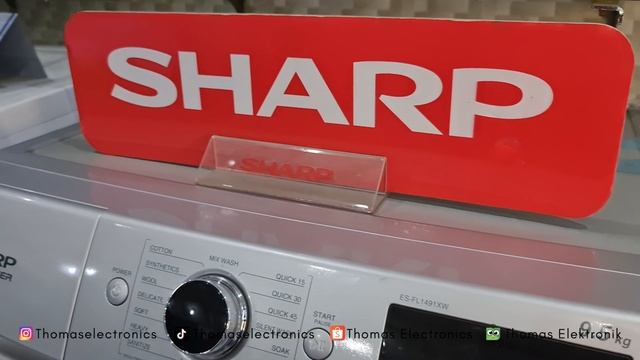 REVIEW FRONT LOADING SHARP ES-FL1491XW I Mesin Cuci Paling Hemat Listrik 150 Watt saja? смотреть онлайн