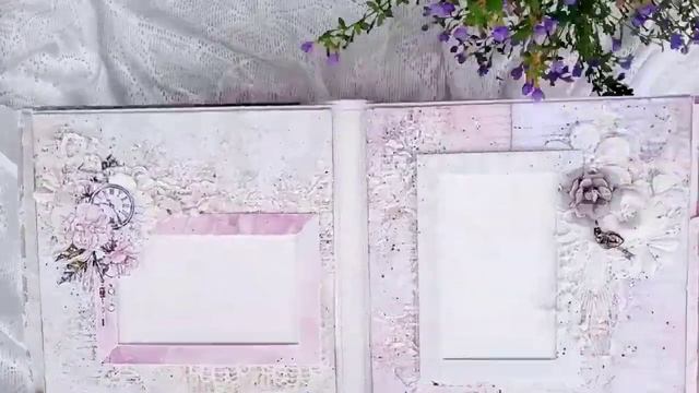 #ScrapMania_tm Свадебный альбом Скрапбукинг