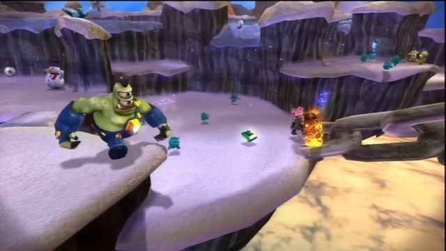 Skylanders Giants - Walkthrough Part 6 Glacier Gully (Wii U) смотреть онлайн