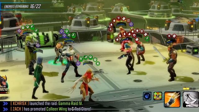 Marvel Strike Force DD5 global node 7 big damage on this round смотреть онлайн