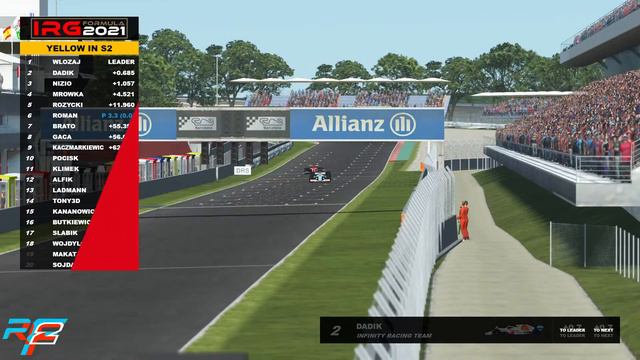 IRG Advance Formula 2021 - Round 4 - Race of Barcelona - rFactor 2 - Livestream смотреть онлайн