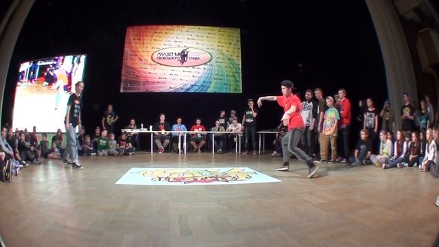 HipHop Beginnerz 1/4 Саблев Глеб vs Ирэн смотреть онлайн
