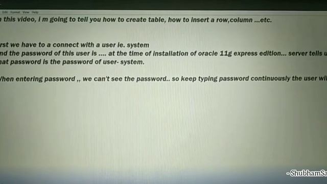 How to Create table in Oracle 11g express edition. смотреть онлайн