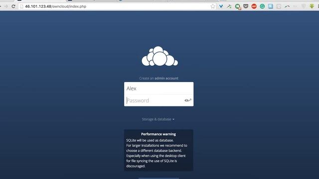 Lesson 6 - ownCloud Installation. Part 2: Creating Database and Finalizing Installation смотреть онлайн