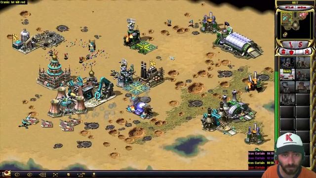 EXTRA SMAL MAPS MARATHON Live-Stream Red Alert 2 Yuri's Revenge Online Multiplayer Games CnCNet смотреть онлайн