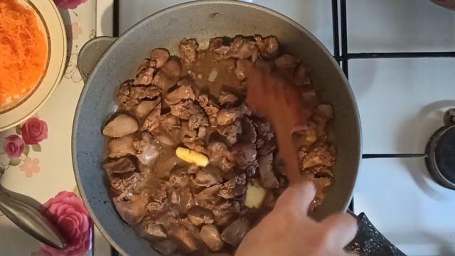 Гречневая каша с куриной печенью. Как быстро приготовить гречку. смотреть онлайн