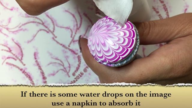 Watermarble toenail art / Водный педикюр - дизайн смотреть онлайн