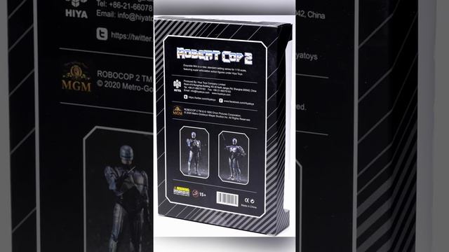 Robocop 2 – Hiya Toys SDCC 2021 Exclusive Robert Cop 2 Variant #shorts смотреть онлайн