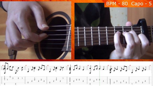Fuyu No Hanashi - Given | Fingerstyle Guitar Tutorial (+TABS)