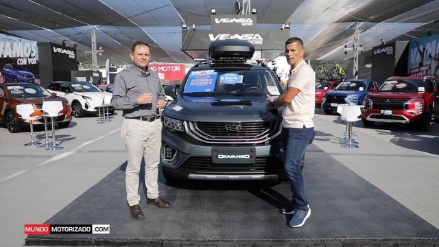 VEINSA PRESENTA EN EXPOMOVIL SU NUEVO GEELY OKAVANGO