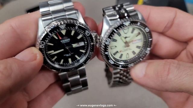 Новейшие Дайверы из Китая Практически Сейко или Даже Лучше HEIMDALLR SKX007 смотреть онлайн