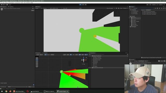 Indie Devlog - Unity Line of Sight - Top Down Shooter смотреть онлайн