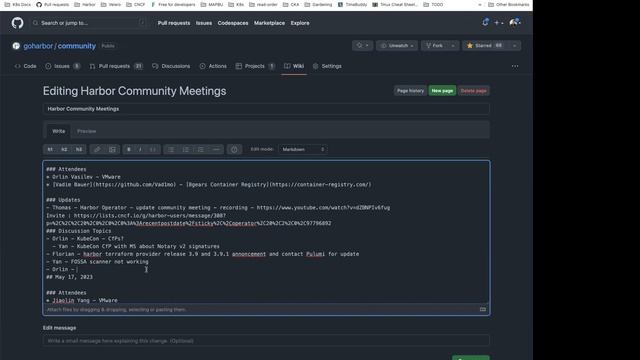 CNCF Harbor's Community Zoom Meeting - May 31, 2023 смотреть онлайн