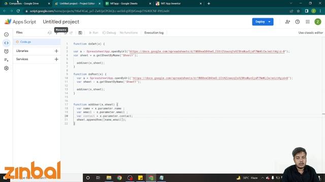 Send Data to Google Sheets from Mobile App | MIT App Inventor смотреть онлайн