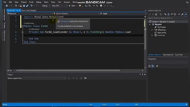 Connecting Mysql database using VB NET смотреть онлайн