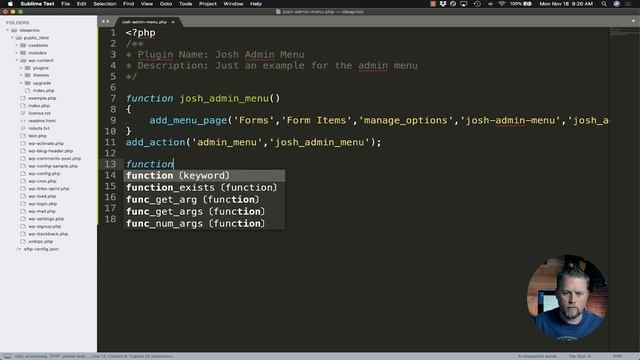 Create Admin Menu Item in WordPress - add_menu_page WordPress Function смотреть онлайн
