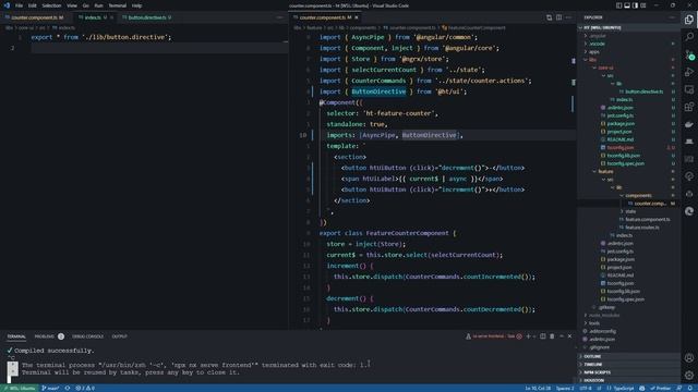 Angular 15 Component First Architecture Part 2 - UI Library and Directives смотреть онлайн