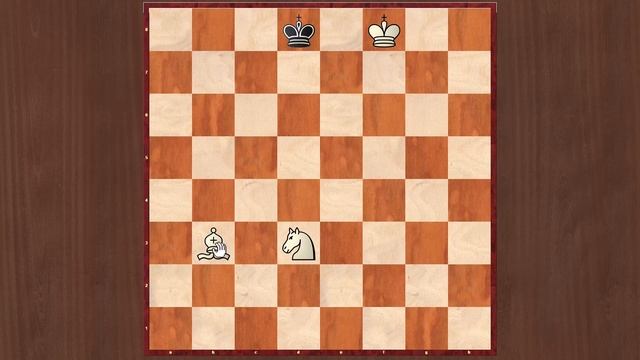 Мат конём и слоном. Метод 3 треугольников. Король конь и слон против короля. Шахматы для начинающих смотреть онлайн
