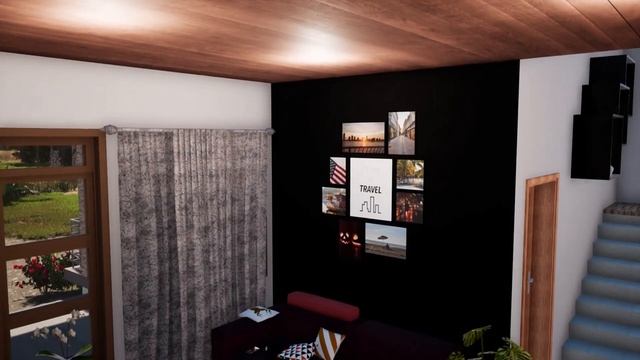 Architectural Animation| House tour| LUMION 10| Autocad смотреть онлайн
