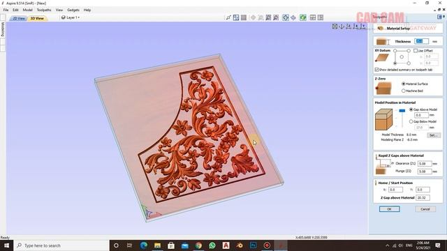 How To Convert STL To Import To Upload On Aspire (Aspire Lecture 22) | CAD CAM Gateway