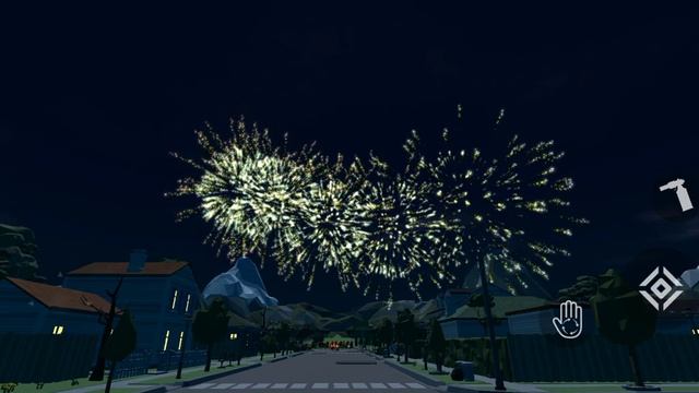 Small Firework Show Using The Fuse System | Fireworks Simulator 3d