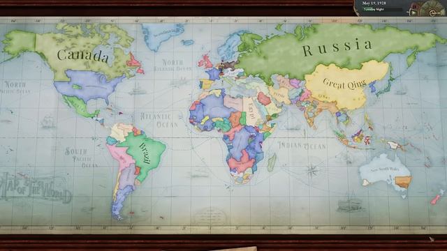 Victoria 3 - A.I only Timelapse (1836 to 1936) смотреть онлайн