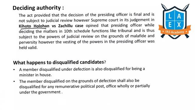 Anti Defection Law (ಪಕ್ಷಾಂತರ ನಿಷೇಧ ಕಾಯ್ದೆ) | Important Topics in News смотреть онлайн