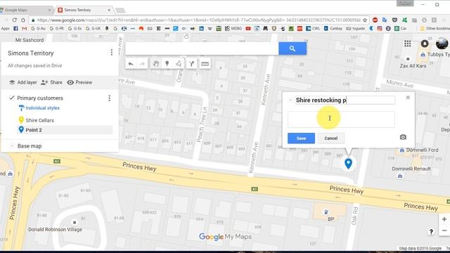 How to make a territory map in Google Maps смотреть онлайн