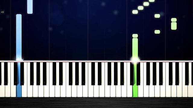ABBA - Gimme Gimme Gimme - EASY Piano Tutorial by PlutaX смотреть онлайн