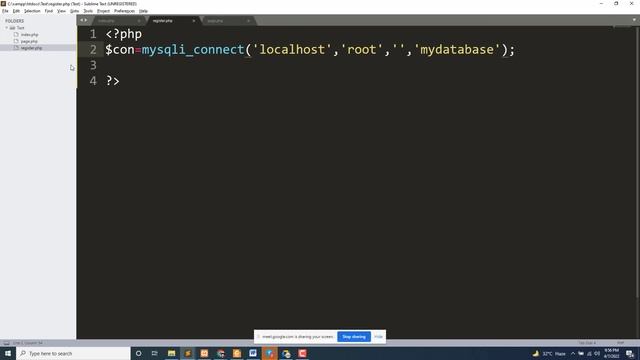PHP Session 3 - Connect to Database, Insert Data into Database смотреть онлайн