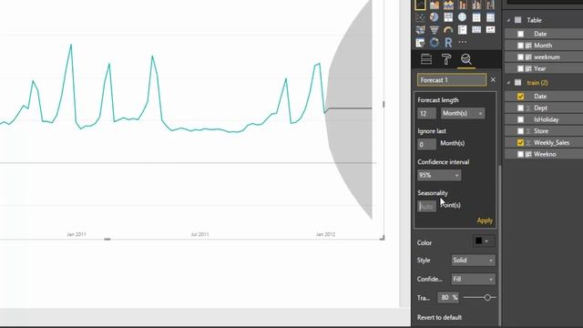 Forecasting in PowerBI смотреть онлайн