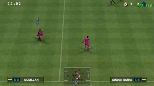2 divisão pes 2012 psp liga master real madrid parte 3 смотреть онлайн