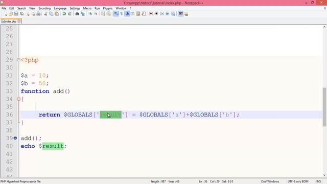 Module 18: Superglobal Variables смотреть онлайн