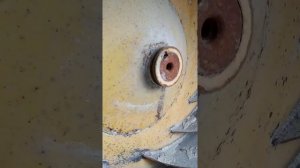 Снятие крыльчатки большого вентилятора 1