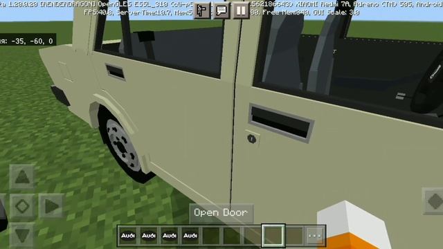 МОД НА ВАЗ 2107 И 2105 В МАЙНКРАФТ ПЕ! МАЙНКРАФТ ПЕ 1.20!!!! смотреть онлайн