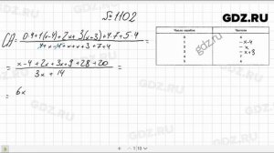 № 1102- Алгебра 8 класс Макарычев