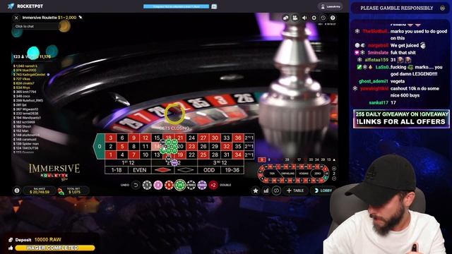 My BEST Roulette Session EVER!! From 300$ to 60 000$! смотреть онлайн