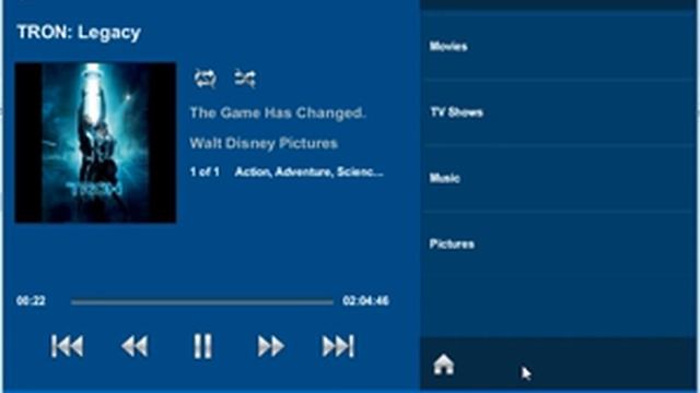 Crestron Mediaplayer UI controlling Kodi смотреть онлайн