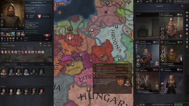 Siemowit Piast of Poland - Crusader Kings 3 - Part 6 смотреть онлайн