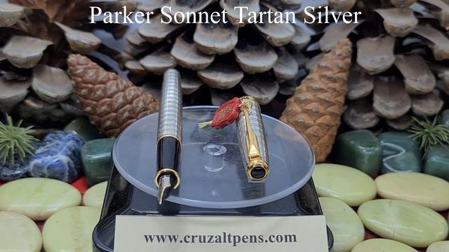 Cruzaltpens - Parker Sonnet Tartan Silver смотреть онлайн