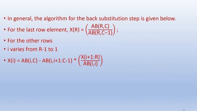 Gauss Elimination Method - No Pivoting смотреть онлайн